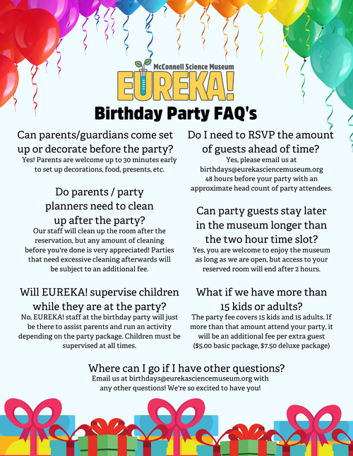 EUREKA! Birthday Party FAQ&#x27;s.png